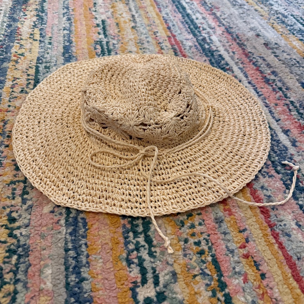 J Jill Straw Woven Hat